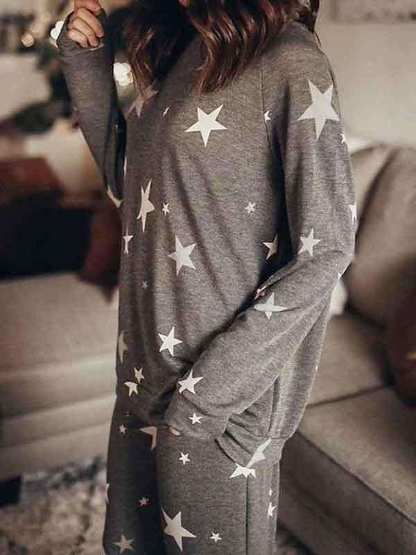 Lunimesd Star Pattern Two Sets