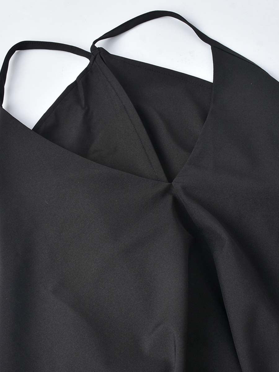 Lunimesd Sexy Backless Camisole Dresses