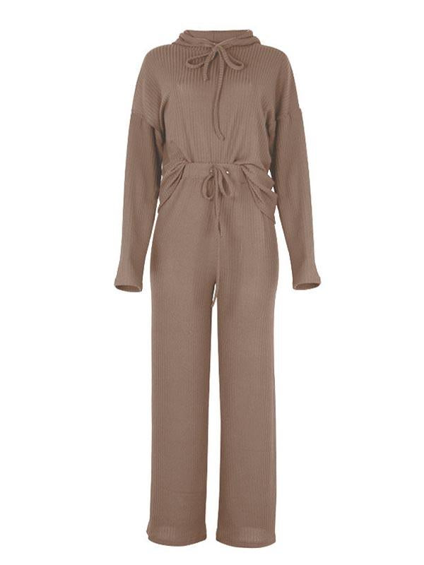 Lunimesd Loose Hooded Two Sets