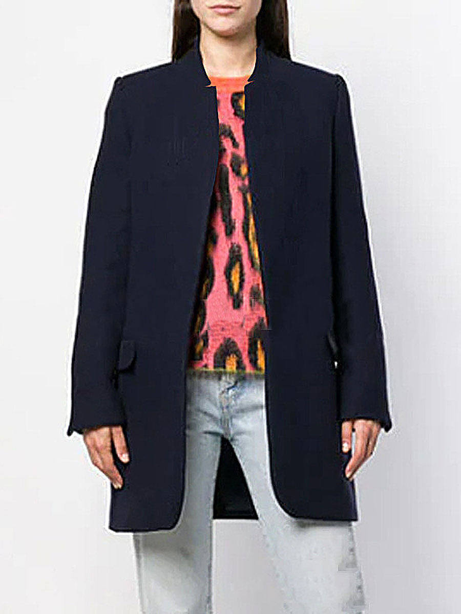 Lunimesd One Button Khaki Coat