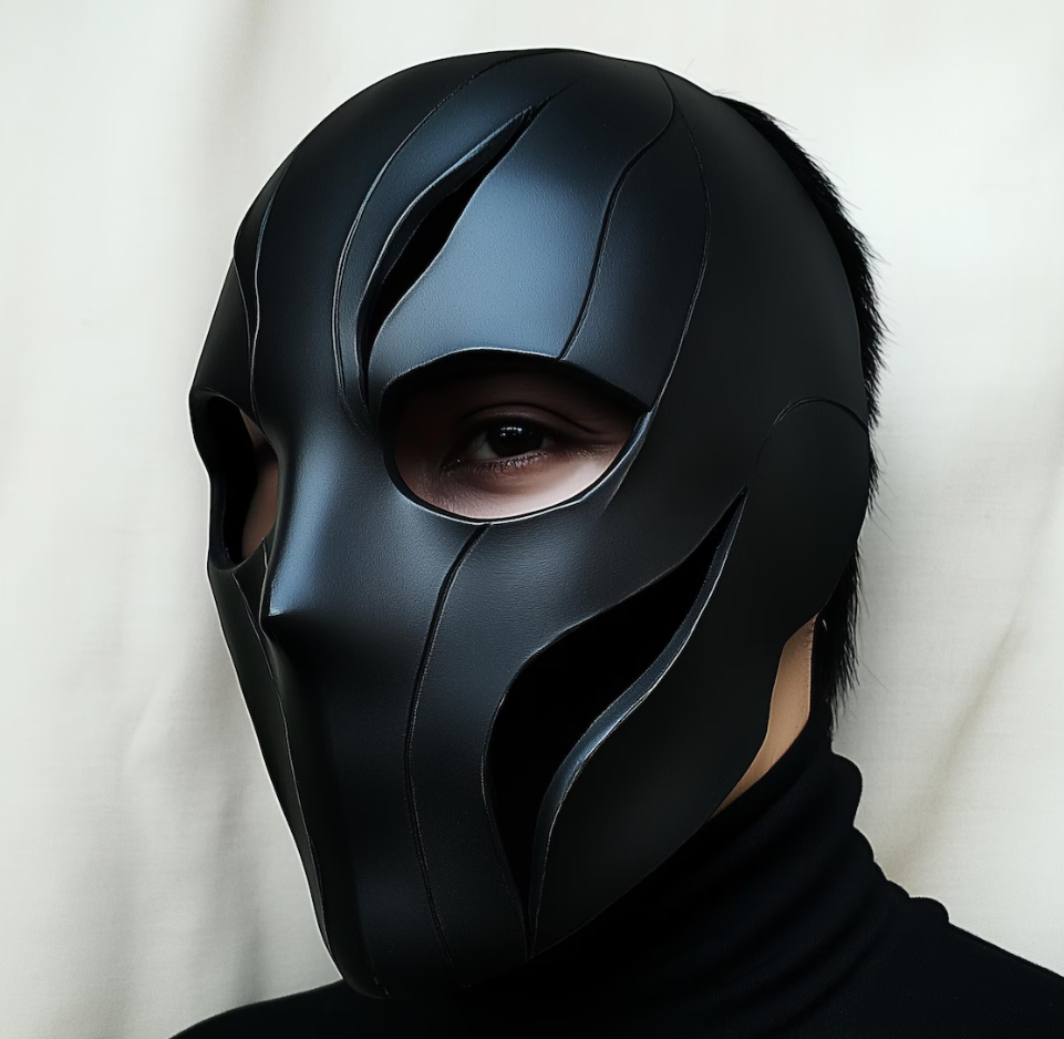 Black Full-Face Mask 135