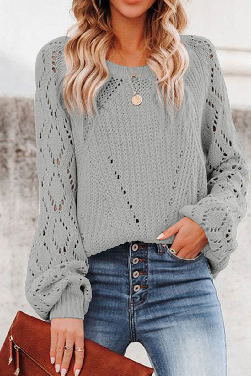 Lunimesd Fashion Solid Patchwork O Neck Tops(7 colors)