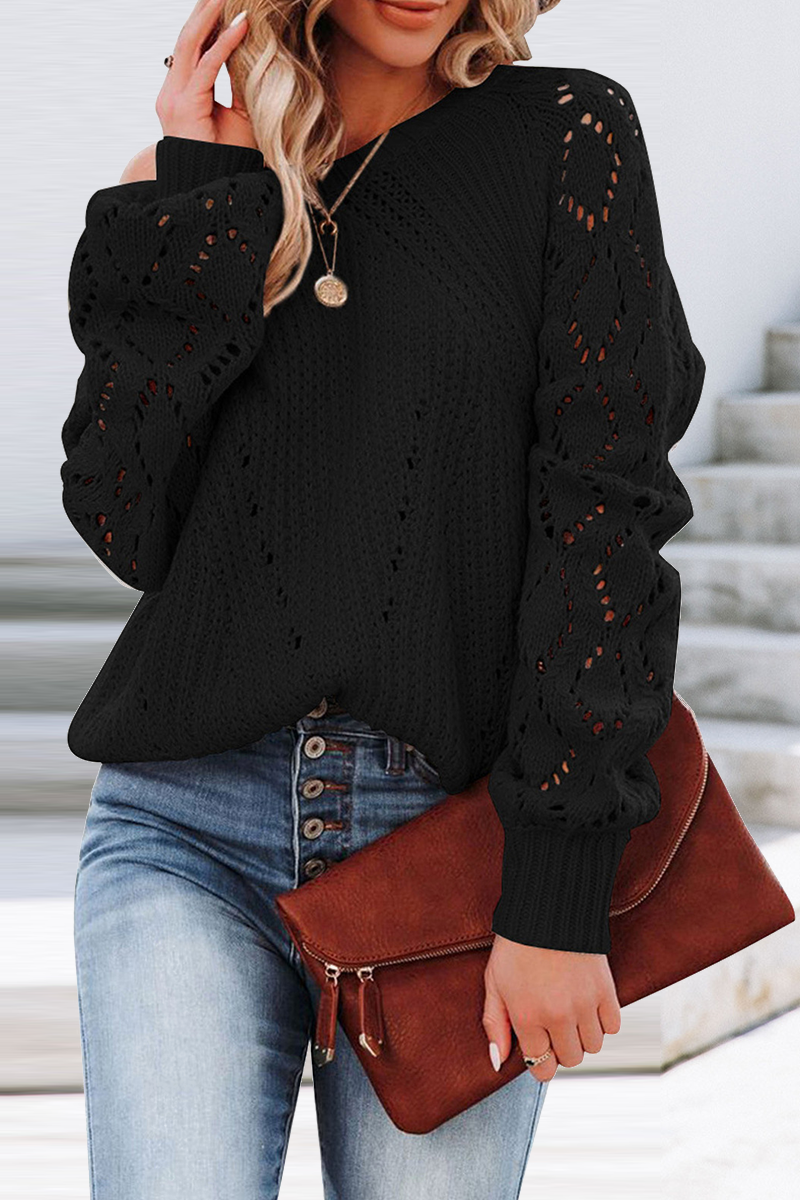 Lunimesd Fashion Solid Patchwork O Neck Tops(7 colors)