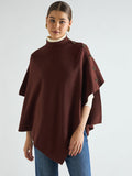 Asymmetric Sweater Cape