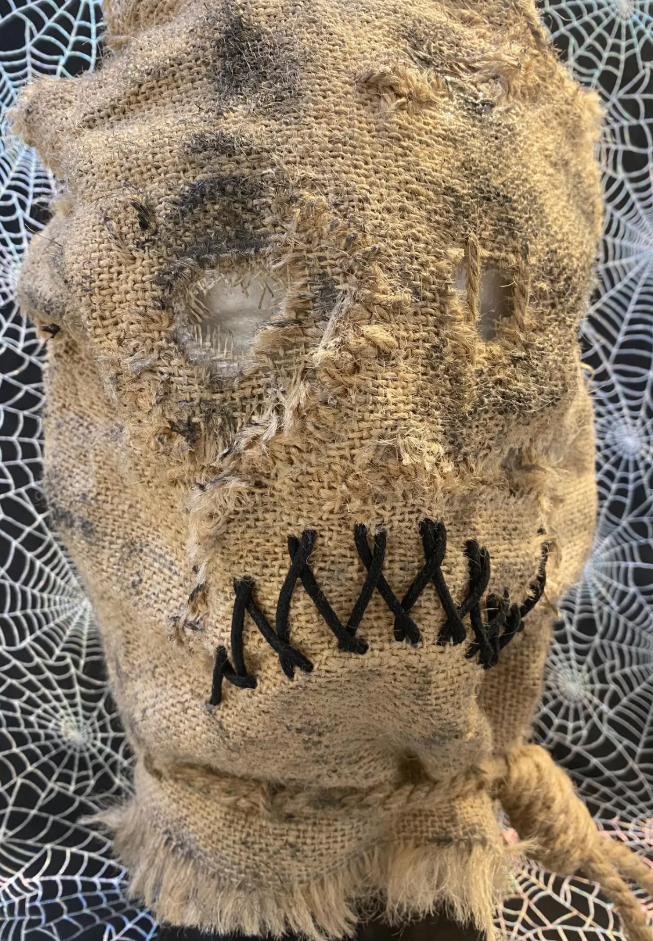 Burlap Scarecrow Full-Face Mask 196