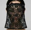 Crystal Lace Full-Face Veil 198