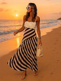 Flowy Stripe Summer Skirt