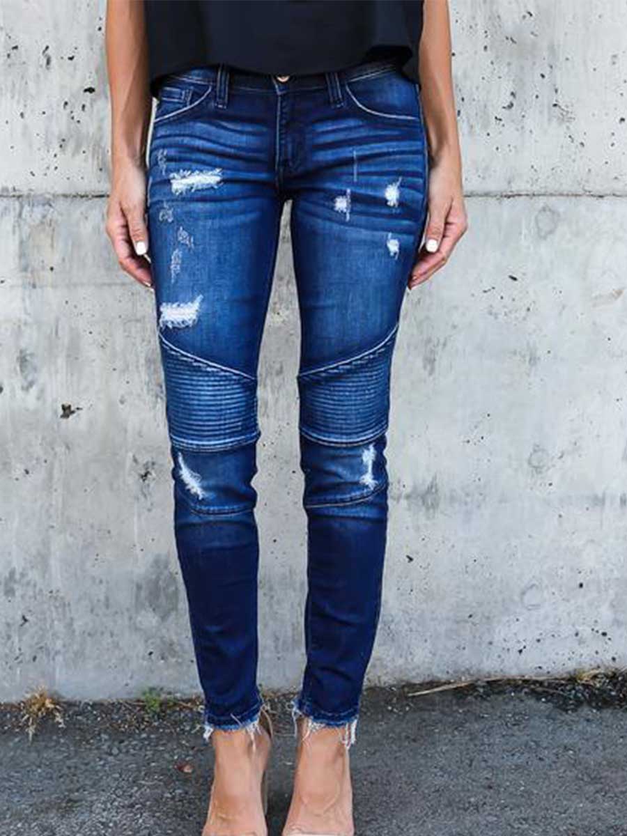 Lunimesd Stretch Blue Jeans