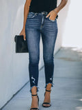 Ripped Fringe Jeans（Summer）