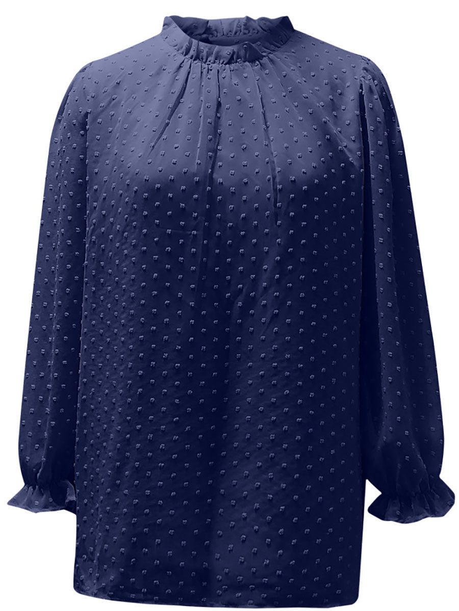 Lunimesd Round Neck Long Sleeve Shirt (5 colors)