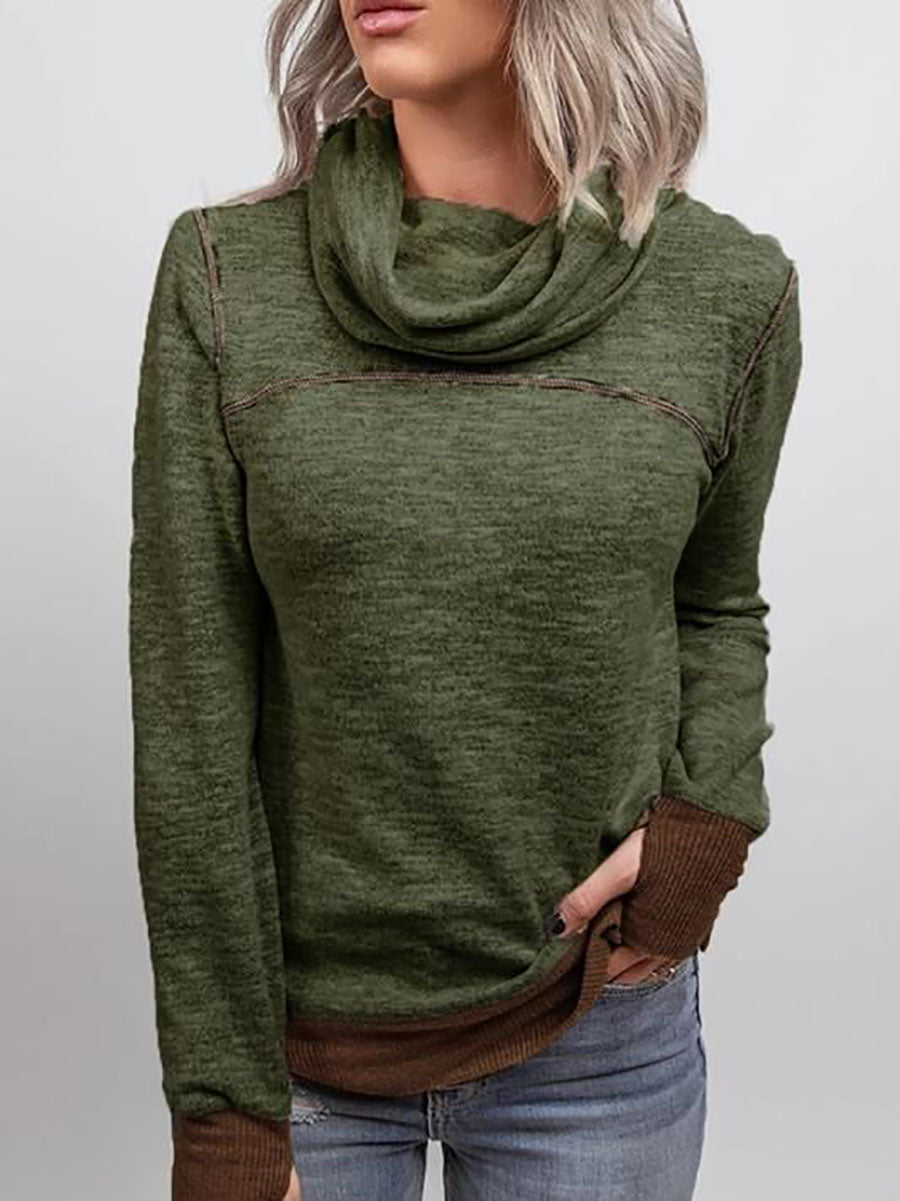 Lunimesd Piled Collar Sweatshirt