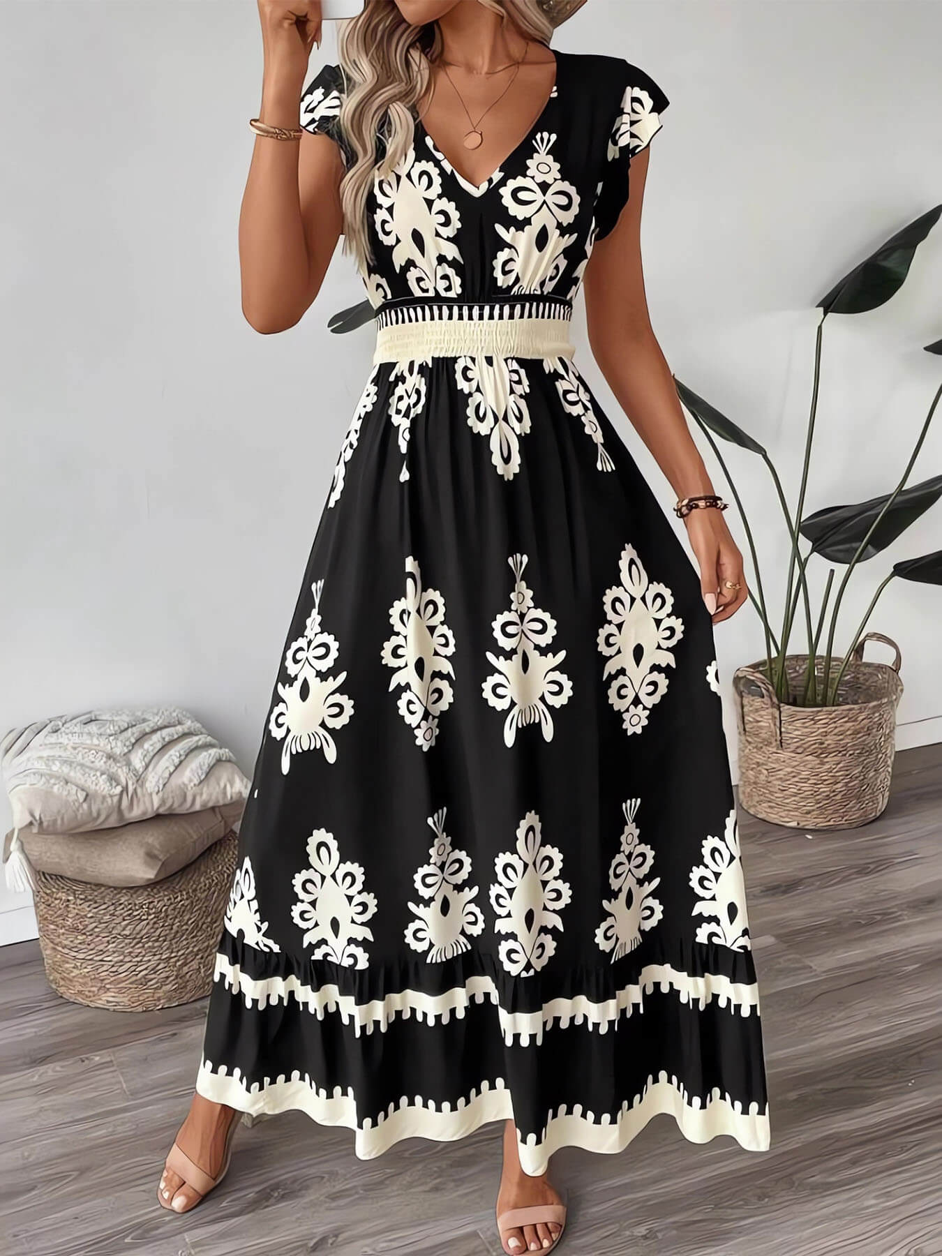 Ivory Embrace Maxi Dress