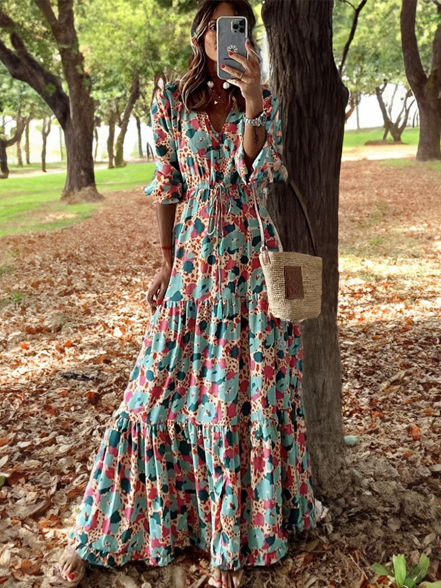 Floral Expansion Dress