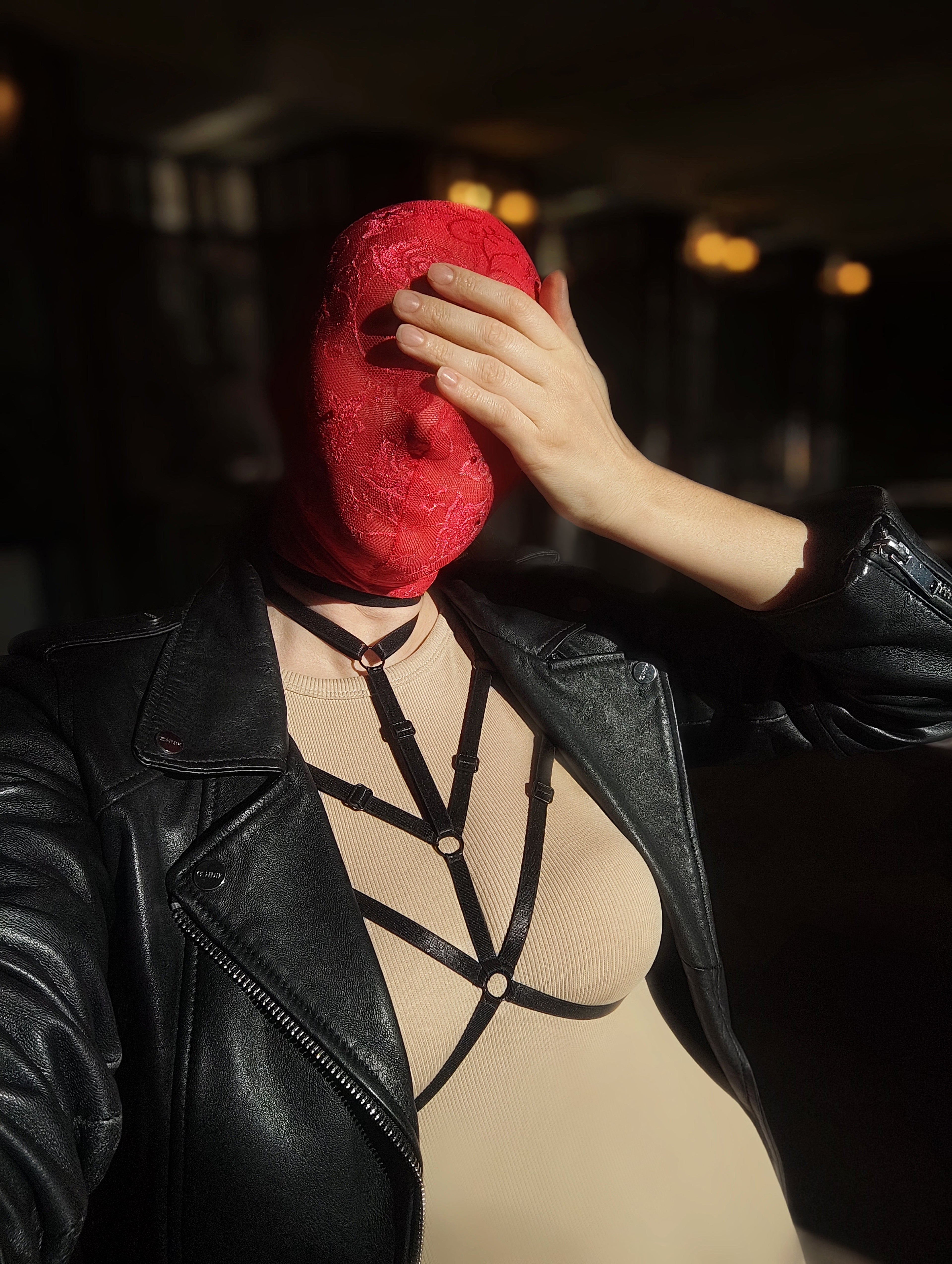 Adjustable Chest Harness Lingerie 5