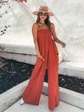 Lunimesd Sling Pocket High Waist Jumpsuit