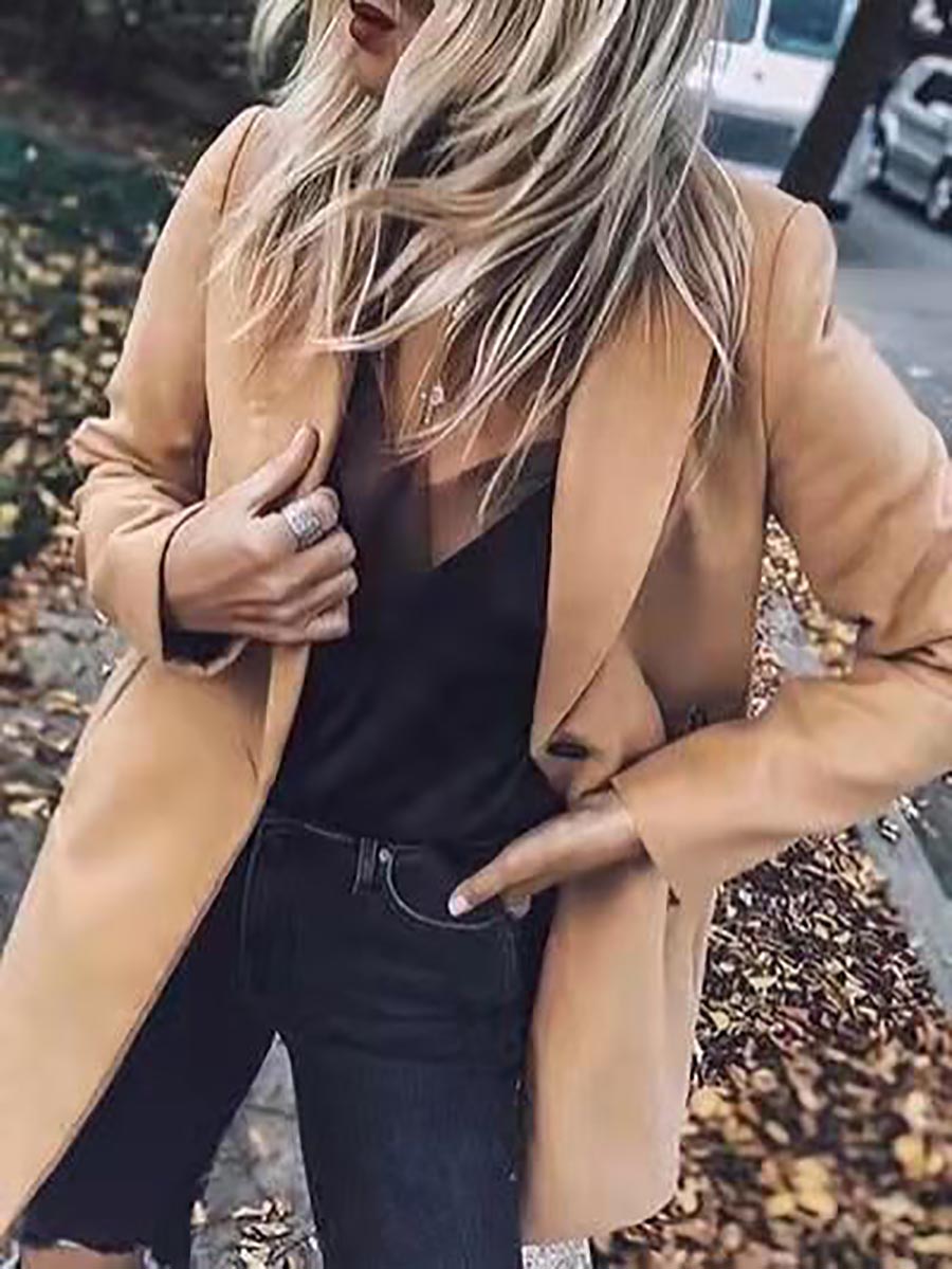 Lunimesd Fashion Slim-Fit Tweed Jacket