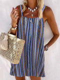 Lunimesd Striped Sexy Camisole Dress