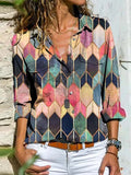 Lunimesd Multicolor Print Shirt