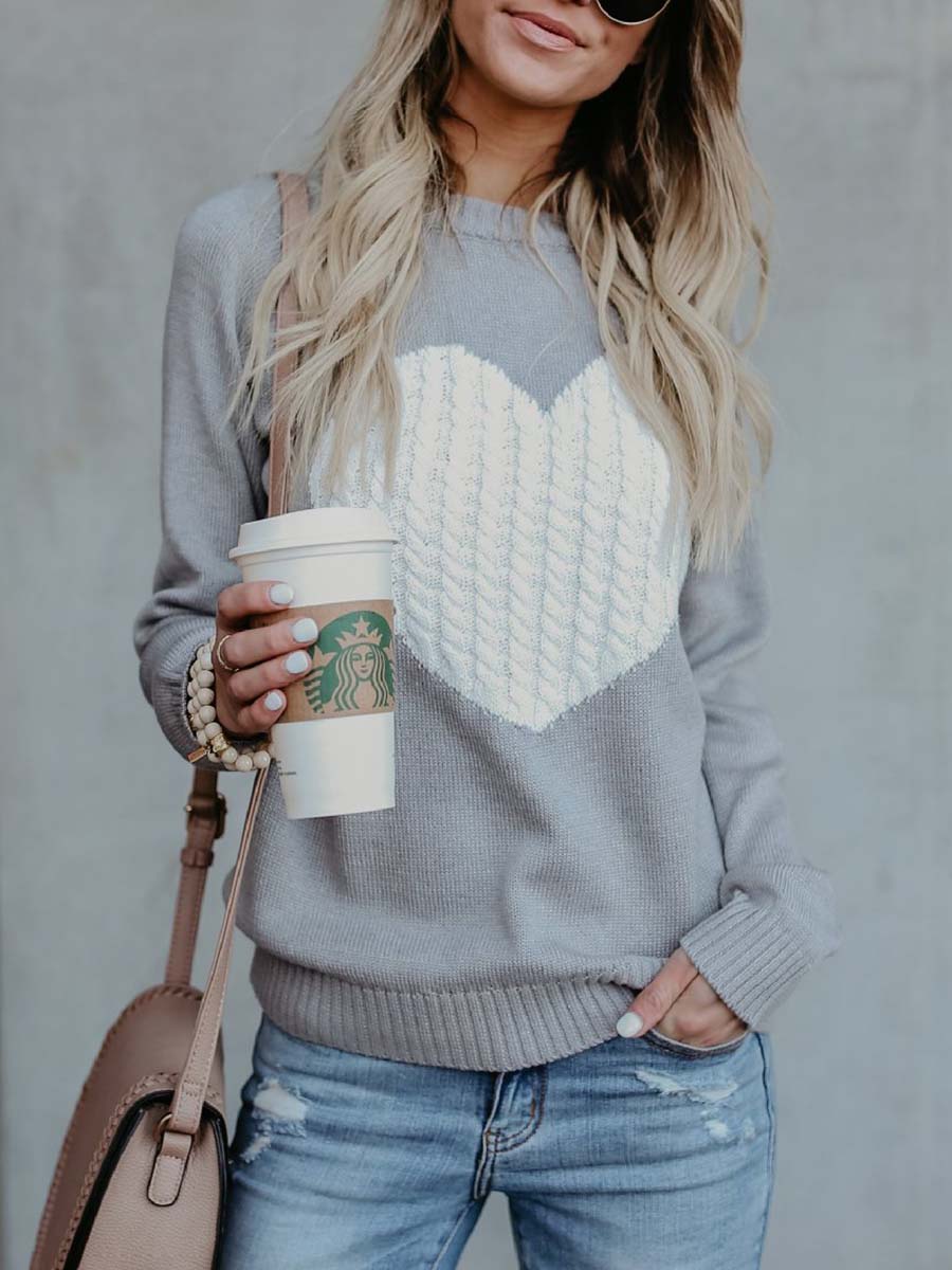 Lunimesd Love Shaped Sweater
