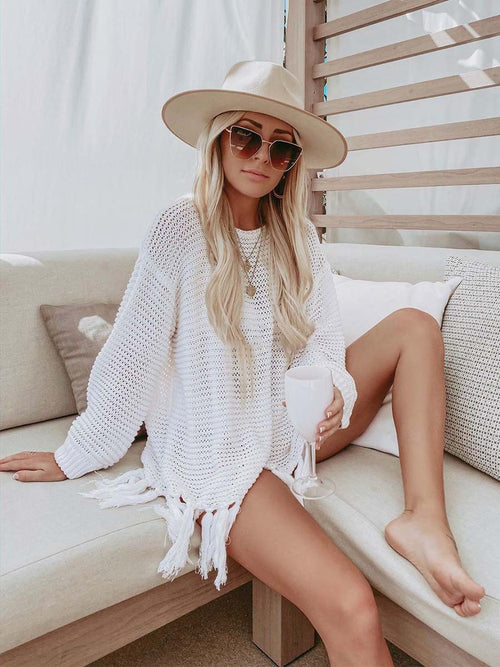 Breathable Beach Bikini Shirt Dress