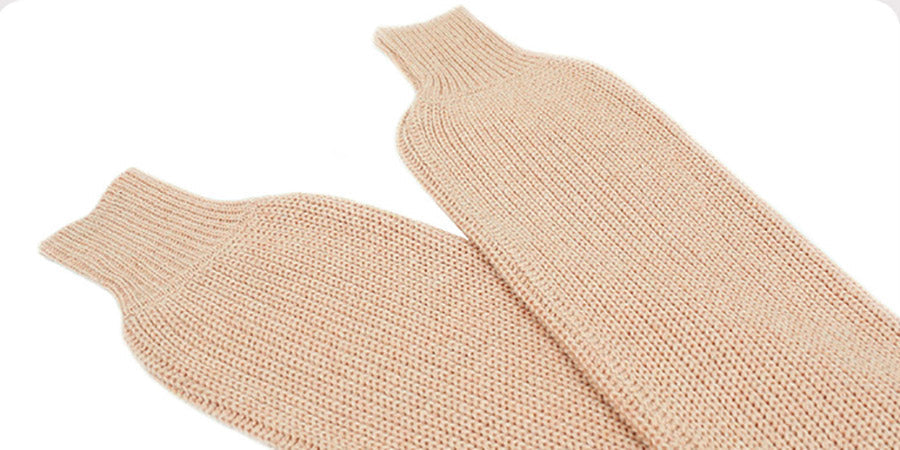 Lunimesd Solid Color Crossed Hanging Shoulder Knit Sweater