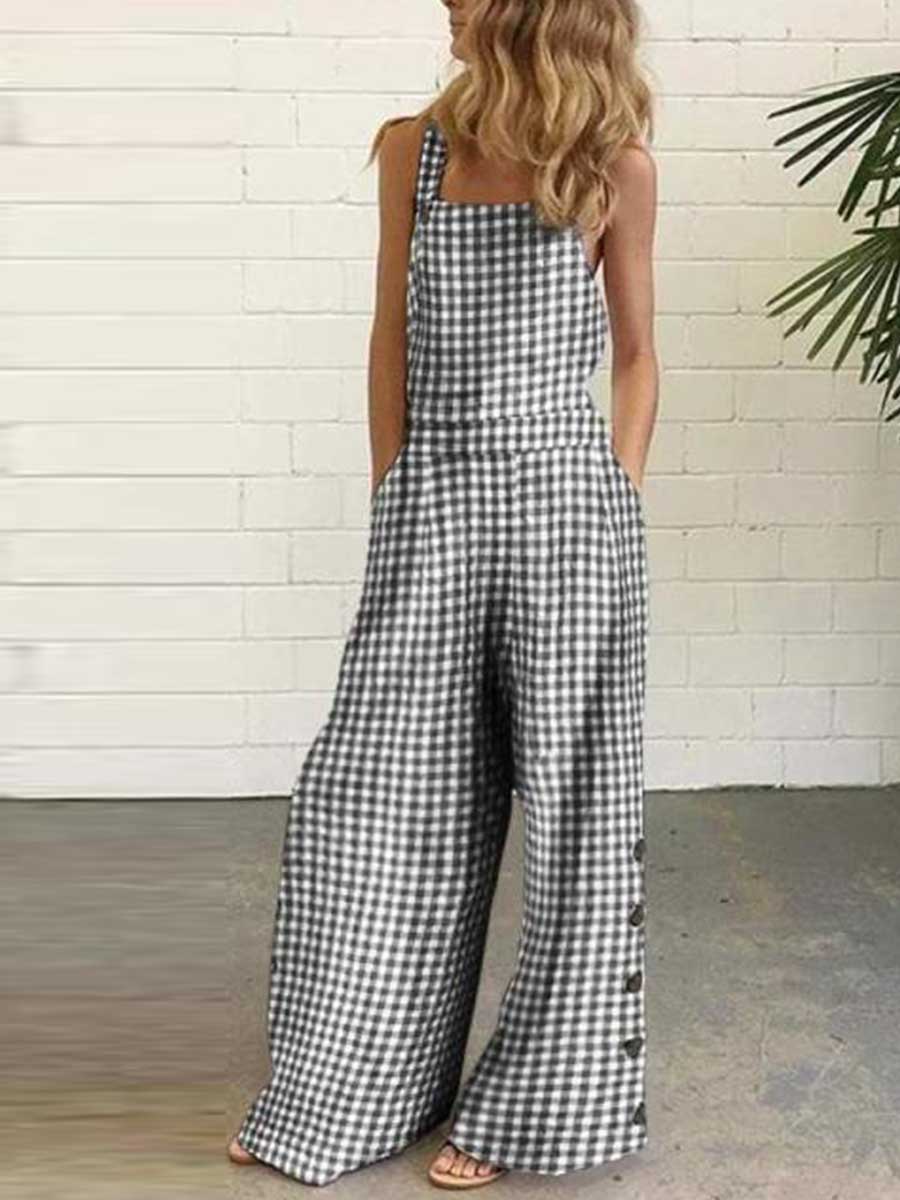 Lunimesd Vest Pocket Jumpsuit