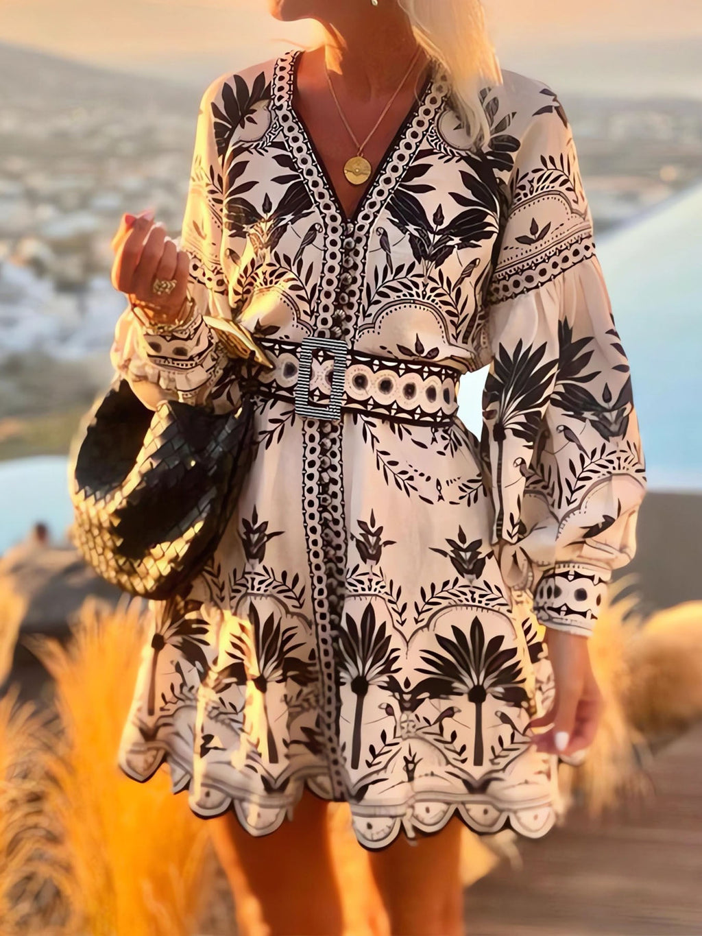 Vacation Sun Protection Dress