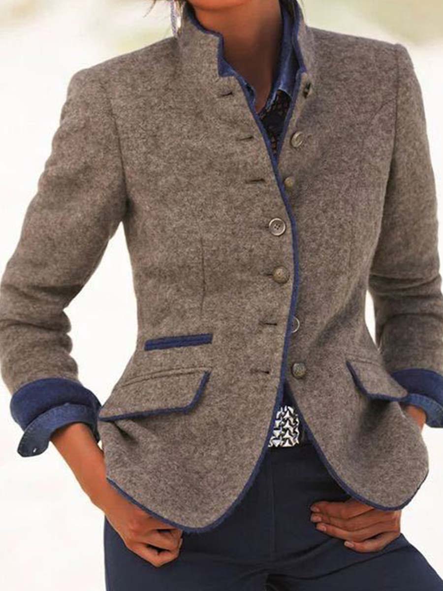 Lunimesd Slim Button Jacket