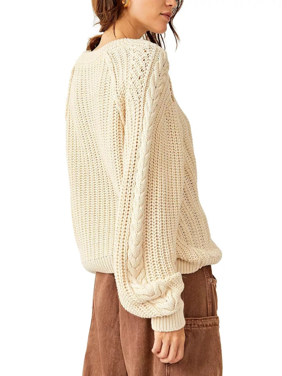 FRANKIE CABLE SWEATER