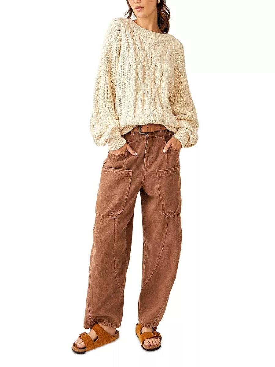 FRANKIE CABLE SWEATER