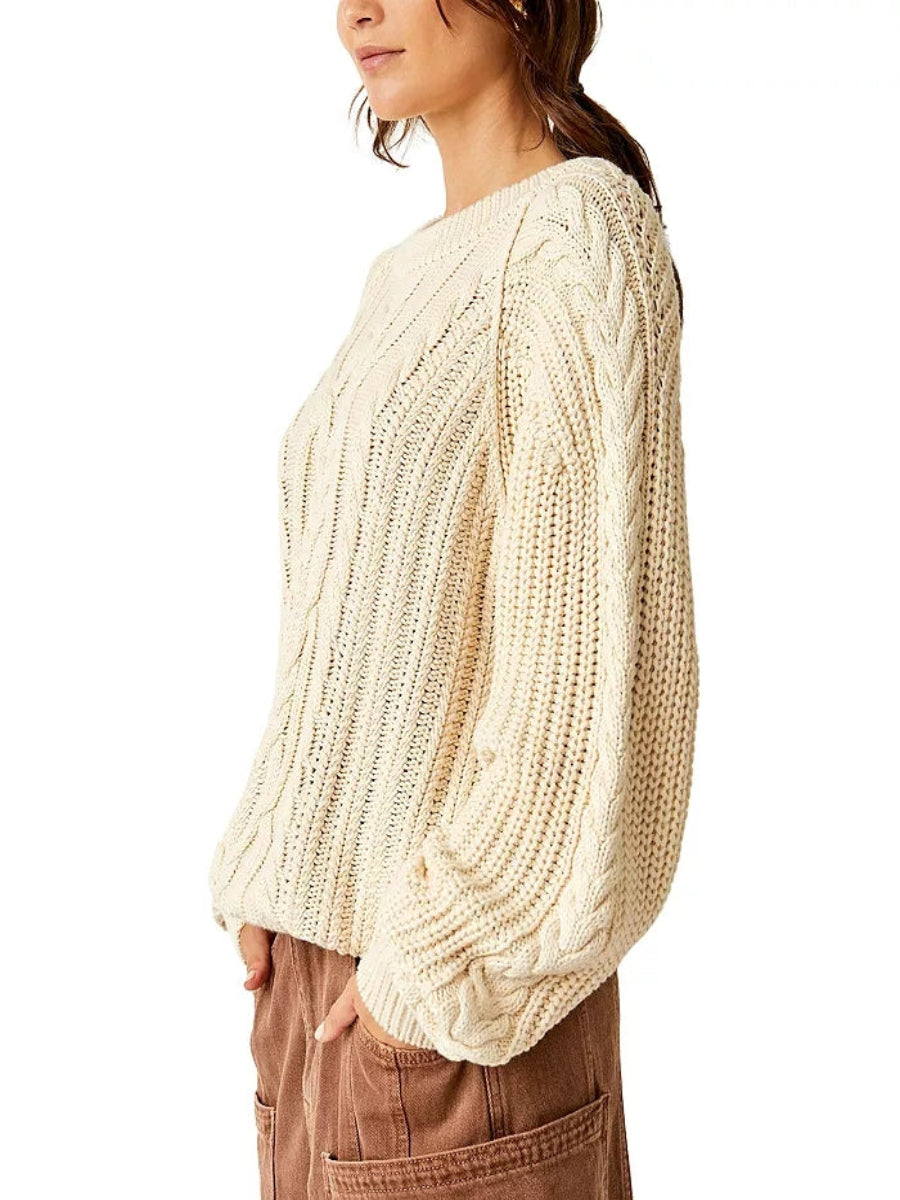 FRANKIE CABLE SWEATER