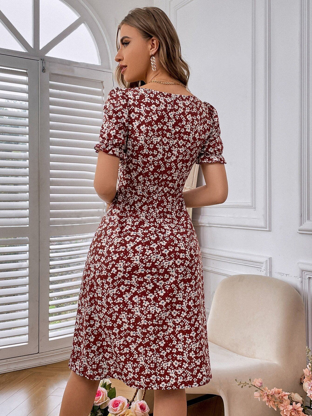 Fashion Women's Summer Print Dress