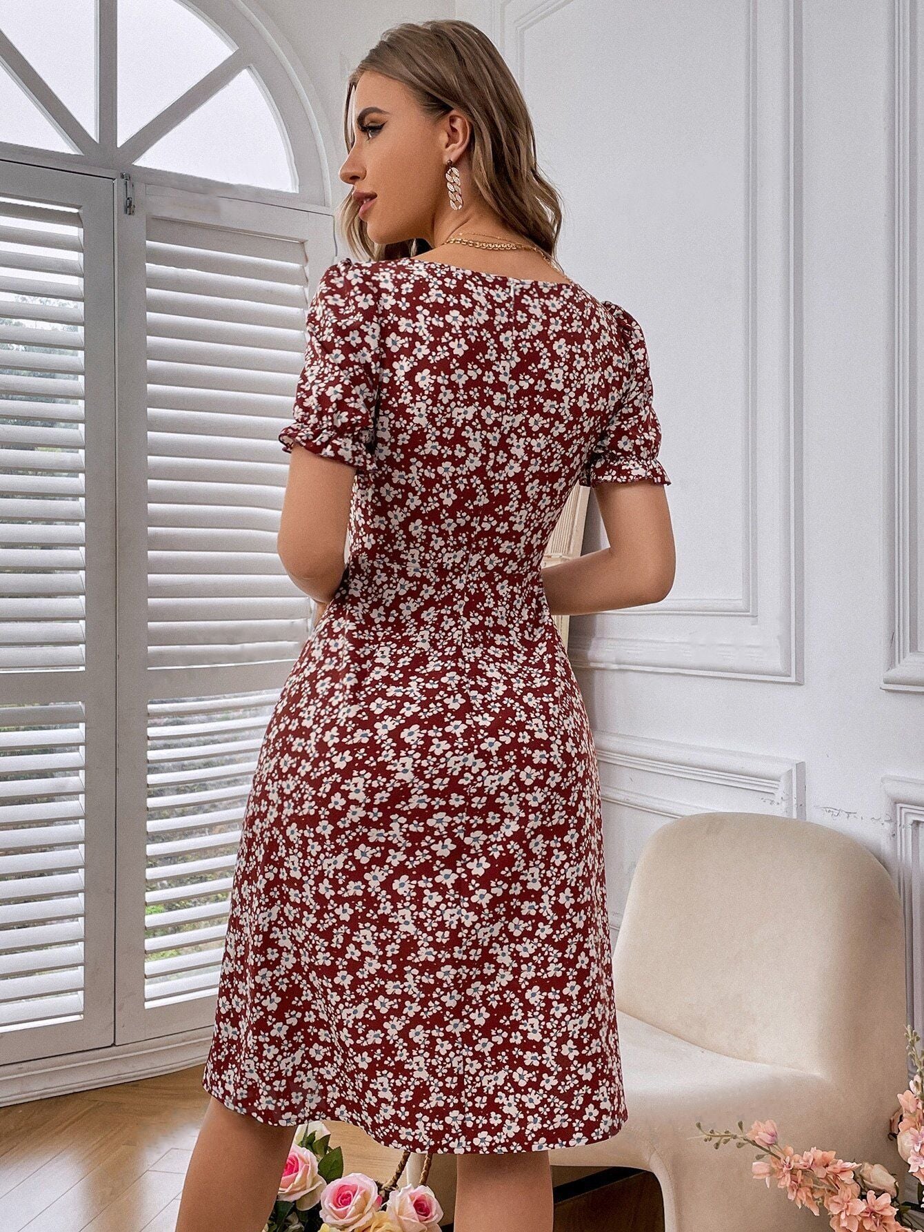 Fashion Women's Summer Print Dress