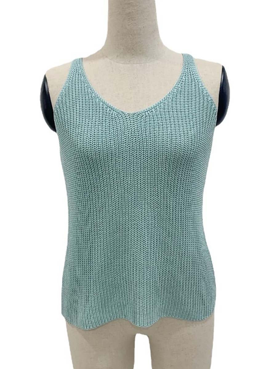 Lunimesd Casual V Neck Knit Vest(6 colors)