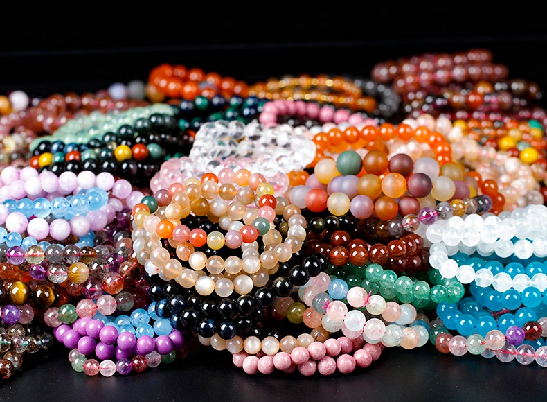 Gemstone Bead Bracelet — Earth Tone Collection