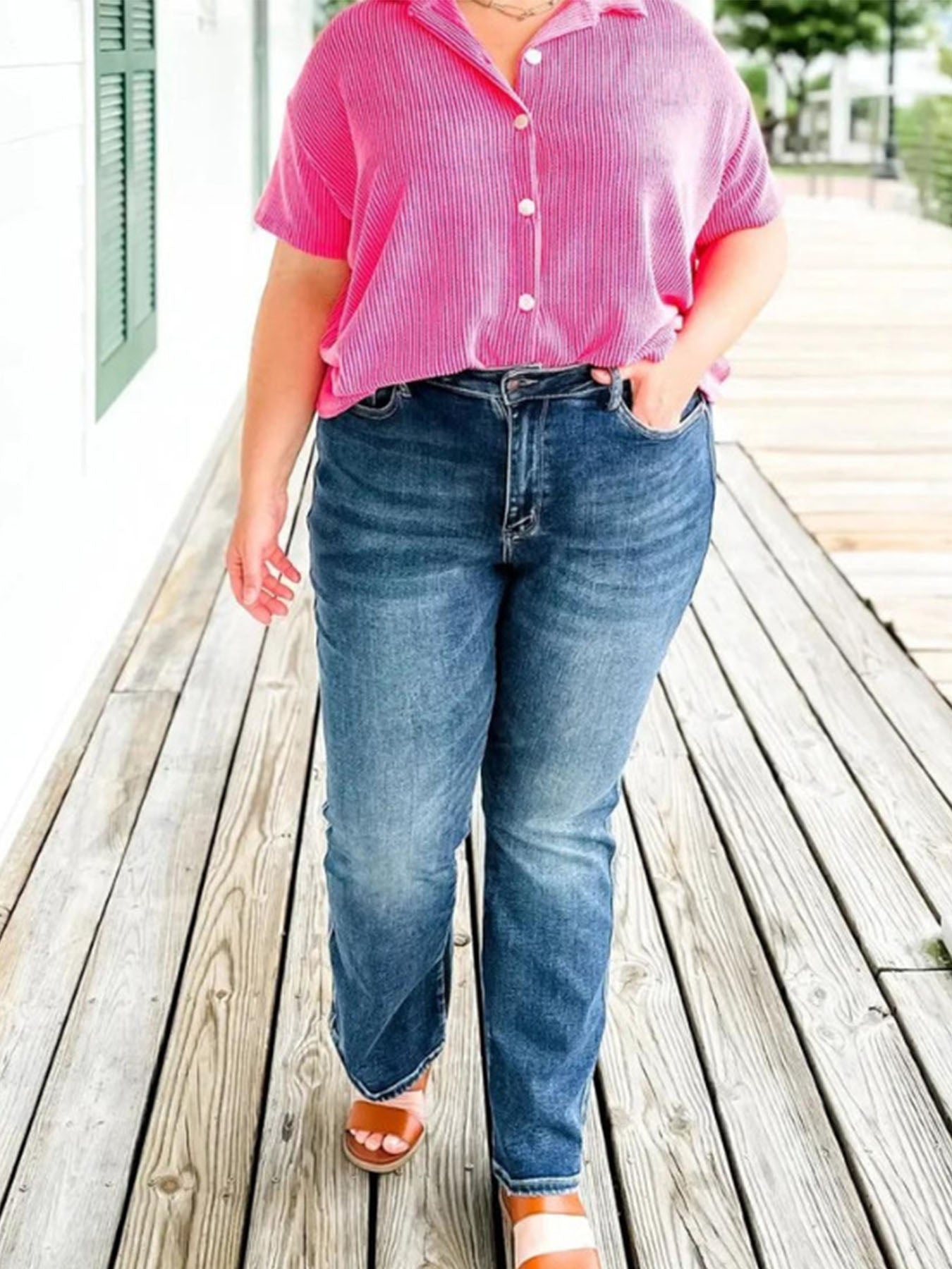 Tummy Control Bootcut Jeans