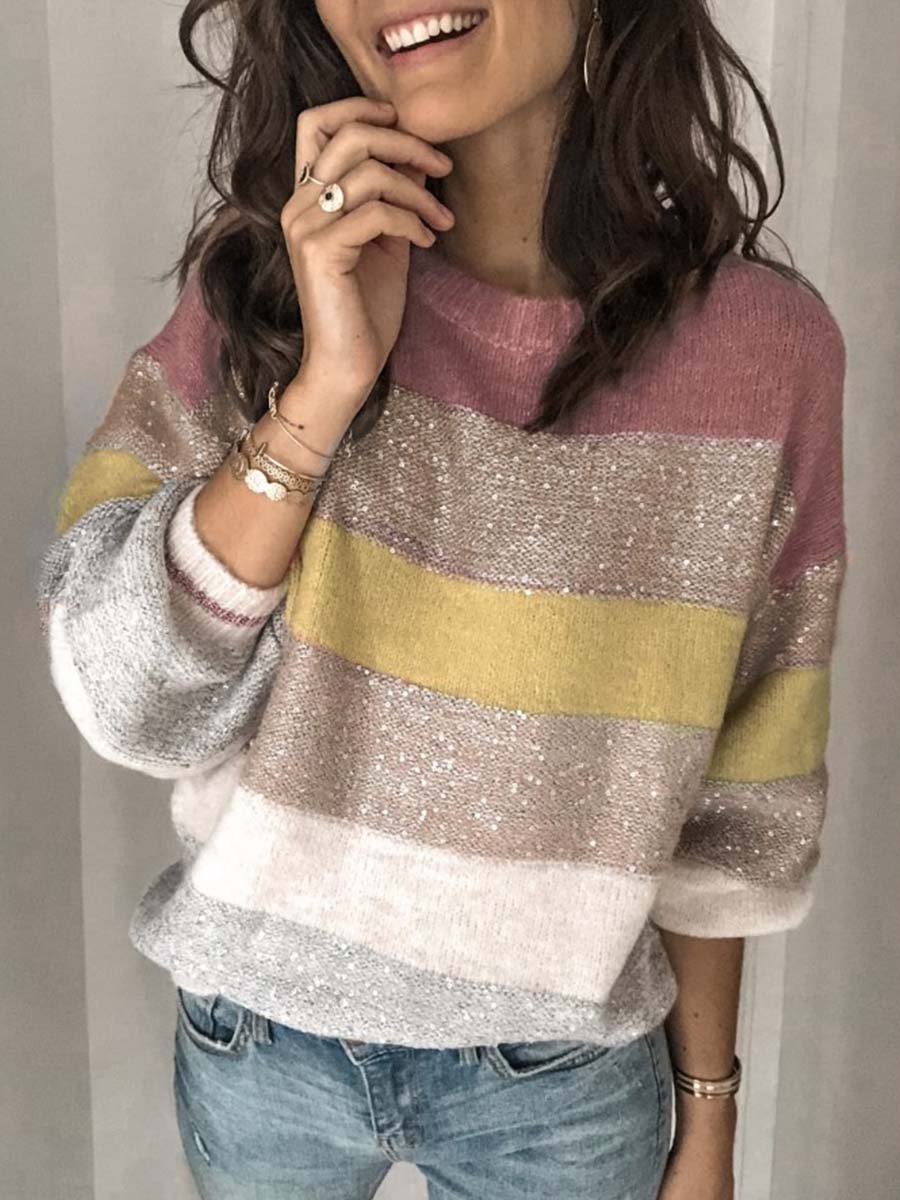 Lunimesd Multicolor Knit Sweater