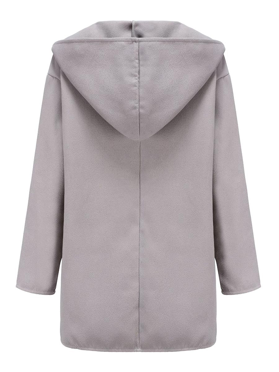 Lunimesd Round Neck Loose Tweed Coat(7 colors)