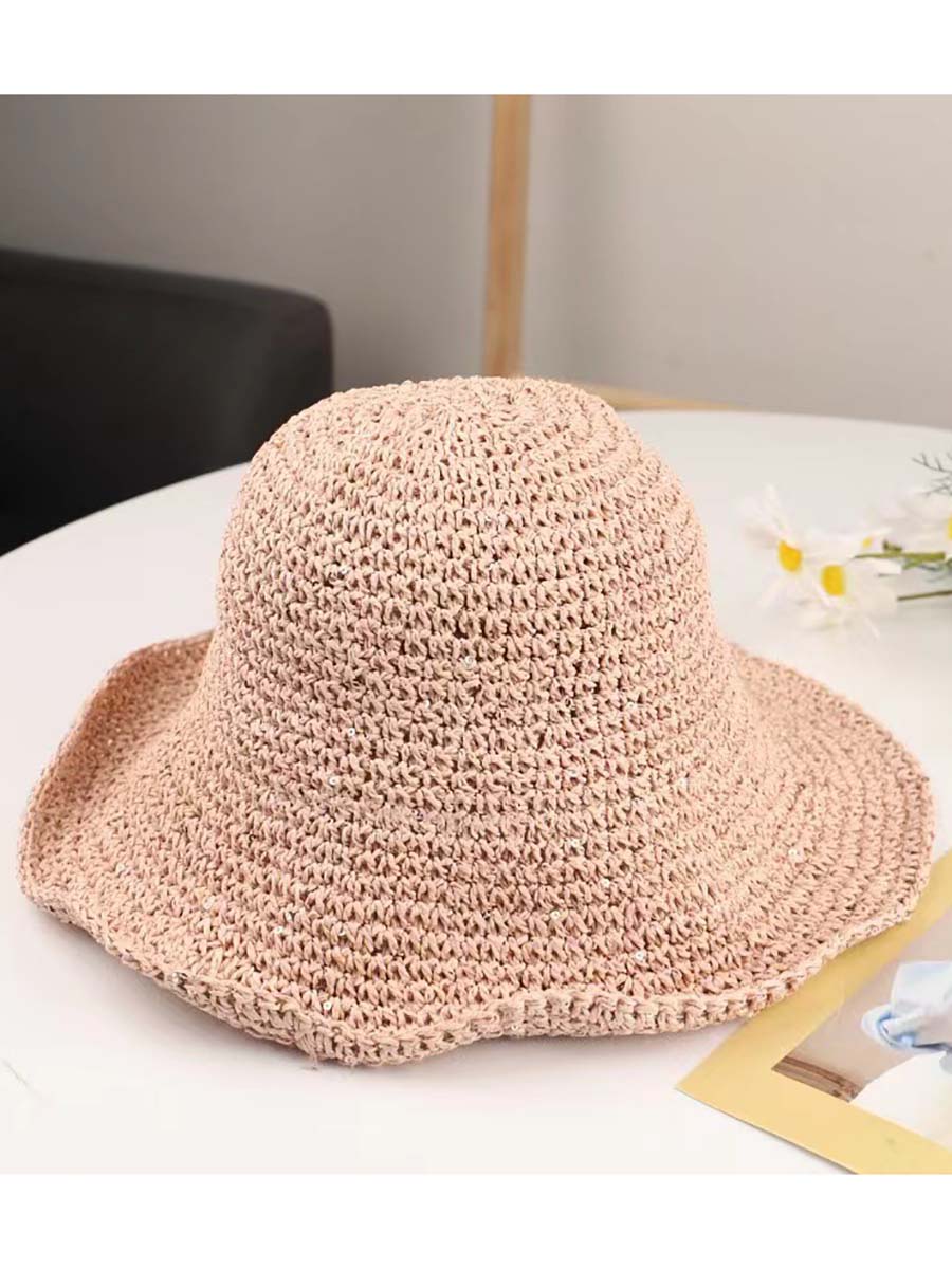Lunimesd Vacation Cool Hat Seaside Khaki Beach Hat