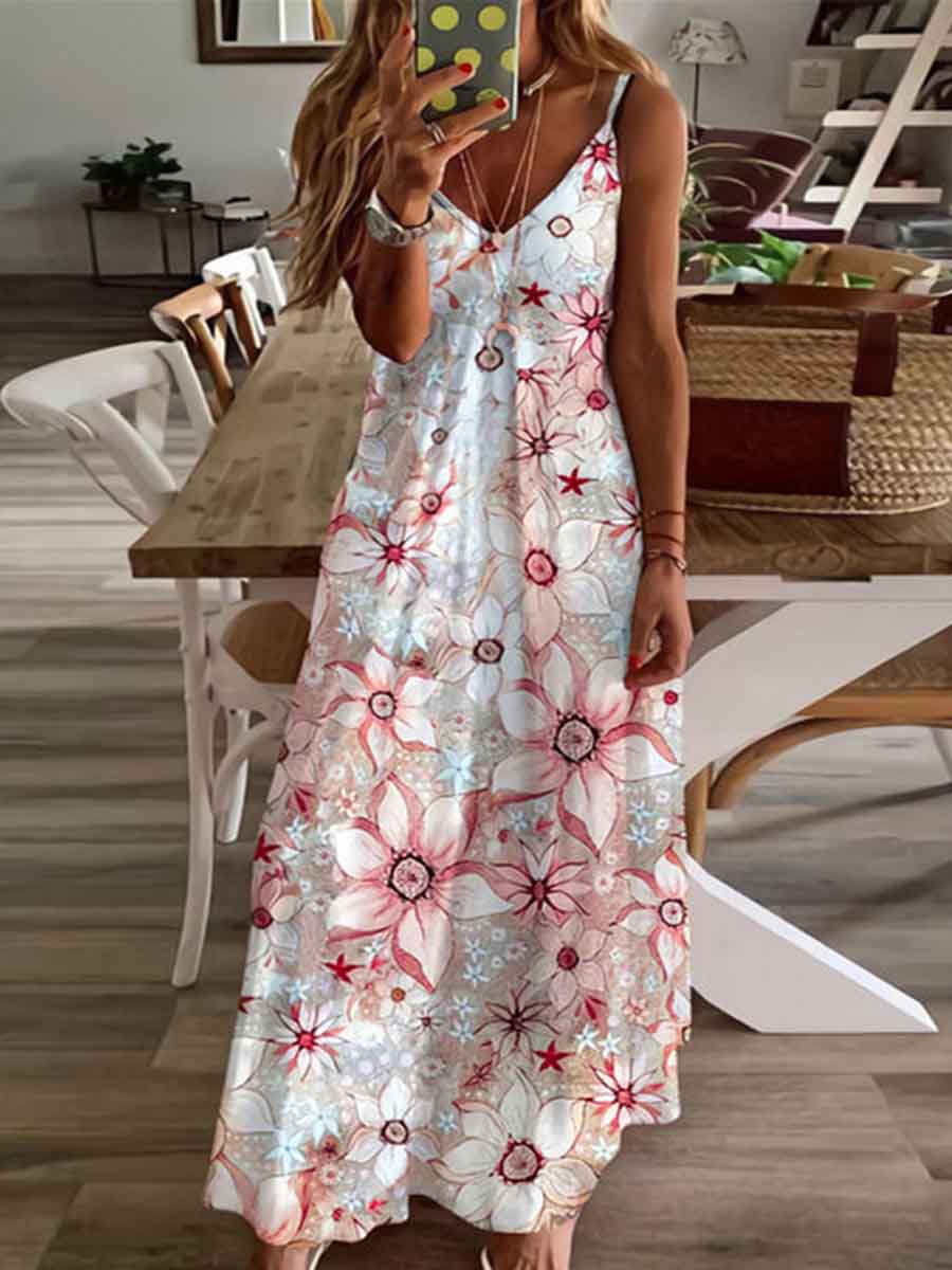 Lunimesd Colorful Printed Dresses
