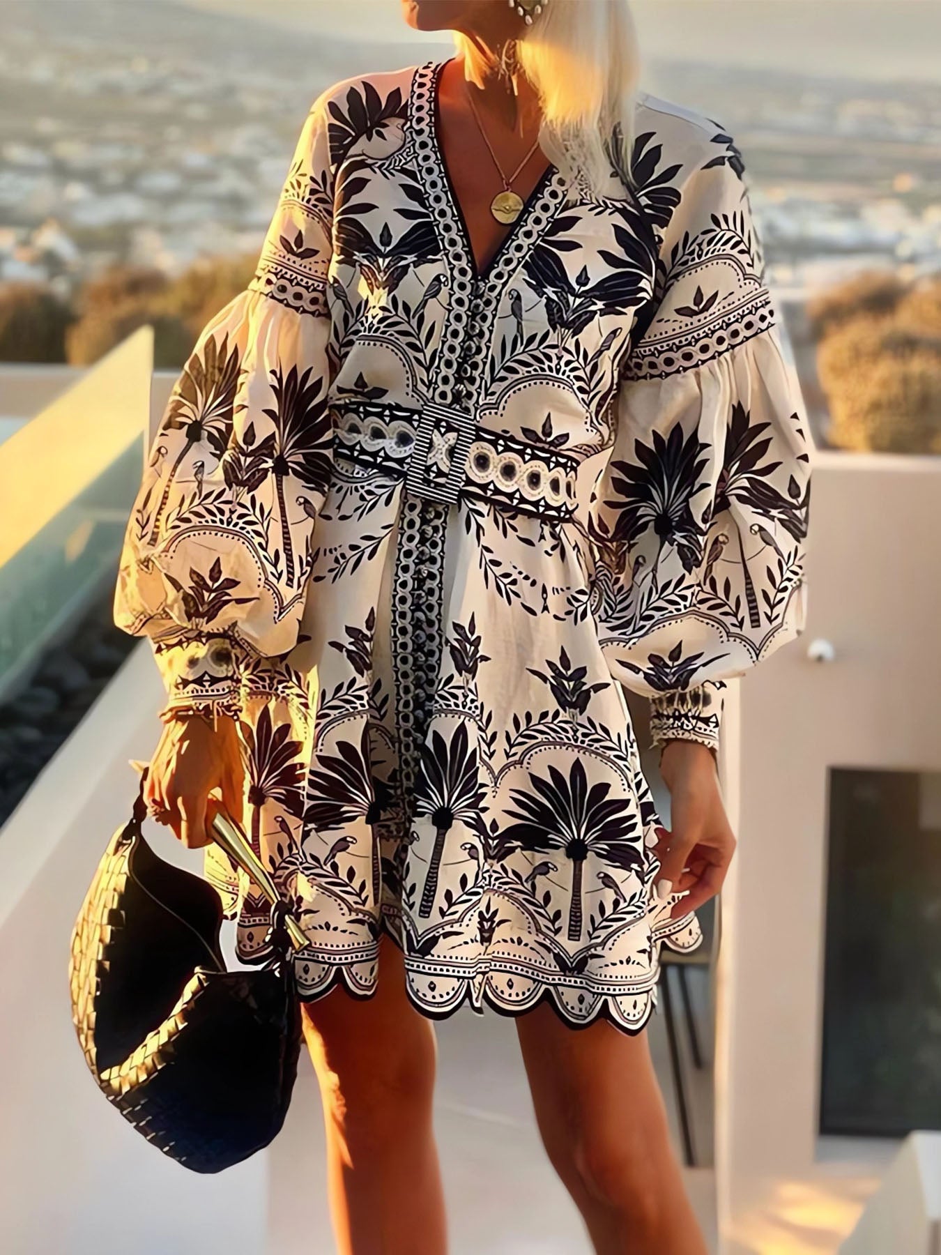 Vacation Sun Protection Dress