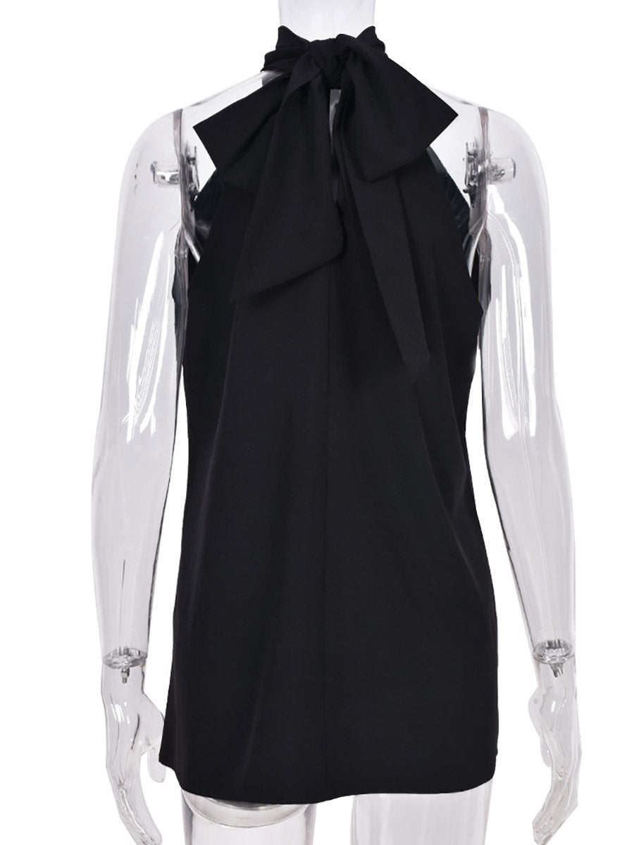 Lunimesd Loose Strapless Hanging Neck Sexy Tops