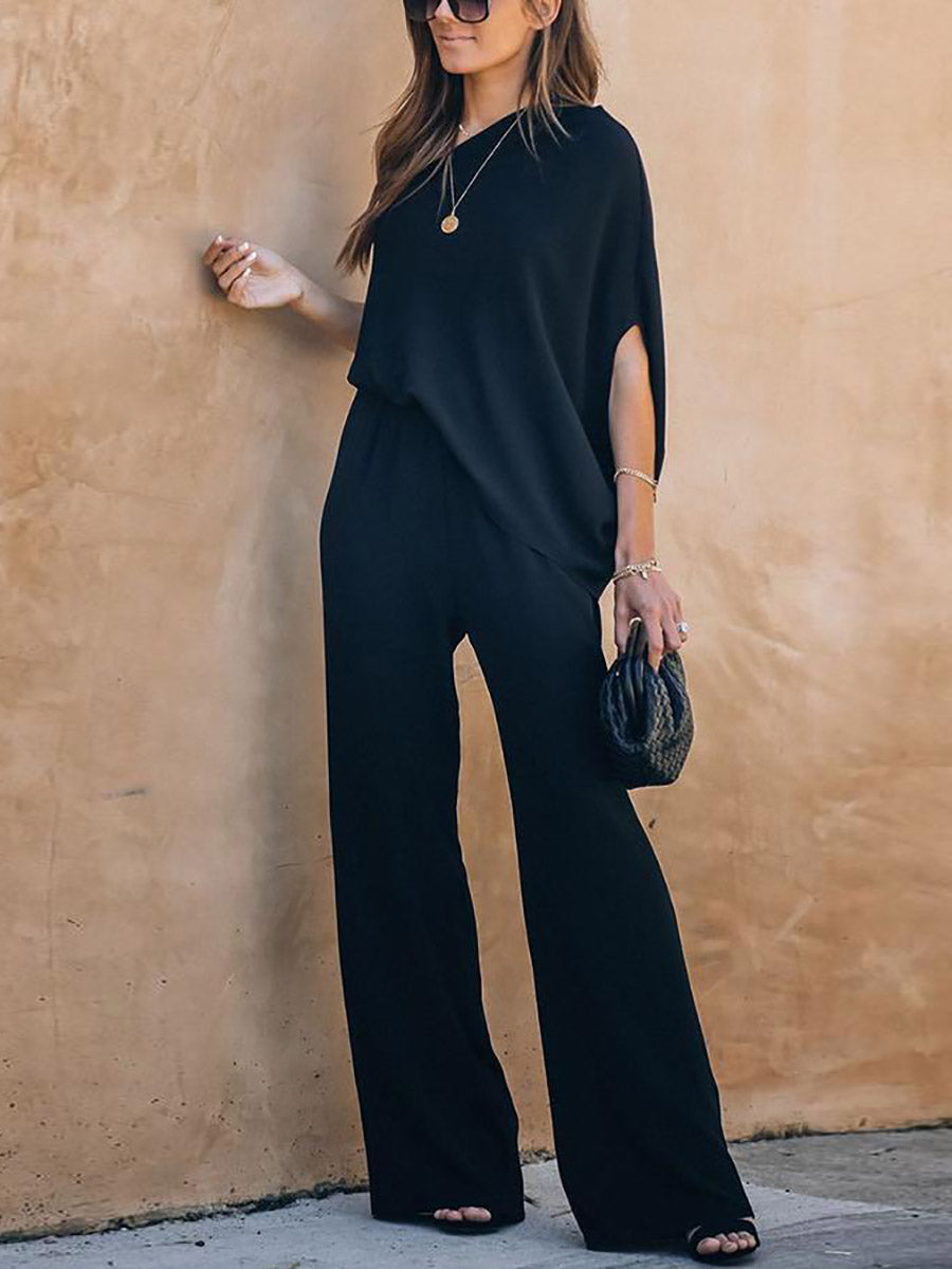 Lunimesd Sexy Strapless Loose Jumpsuit