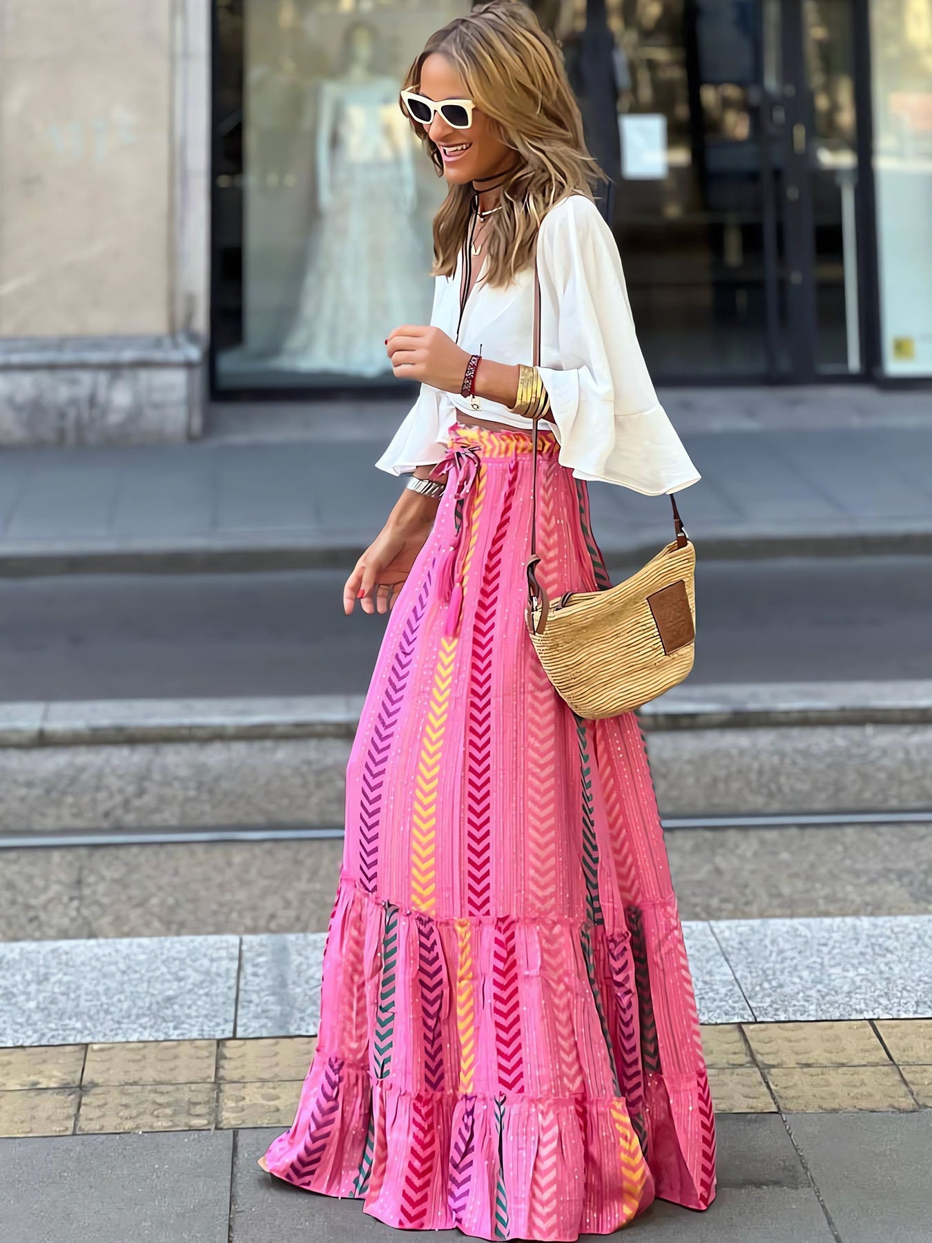 Pink Comfy Half Dress