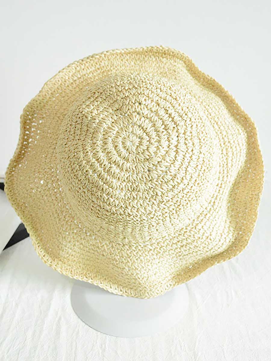 Lunimesd Vacation Cool Hat Seaside Khaki Beach Hat