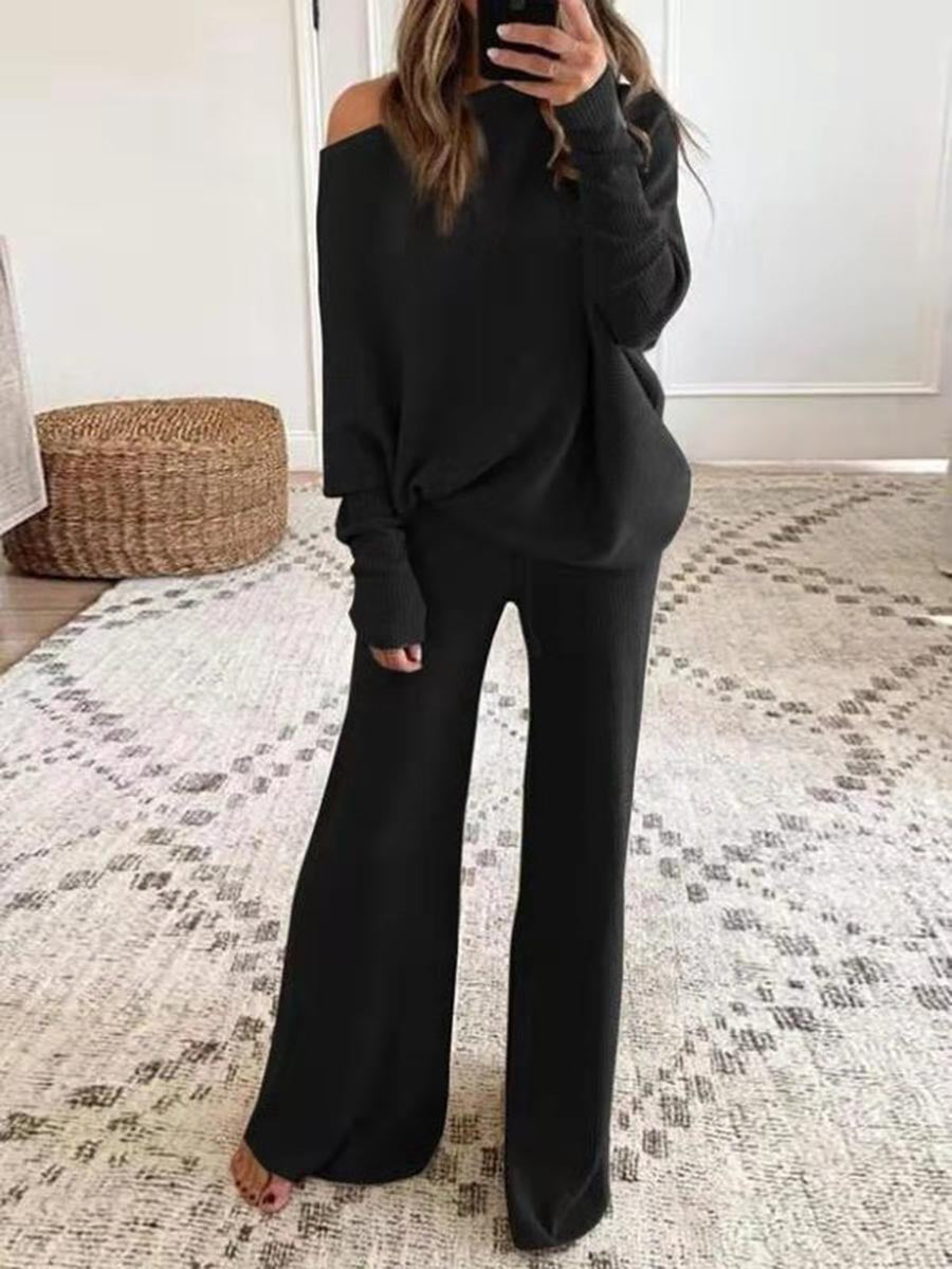Lunimesd One-shoulder Lounge Sets