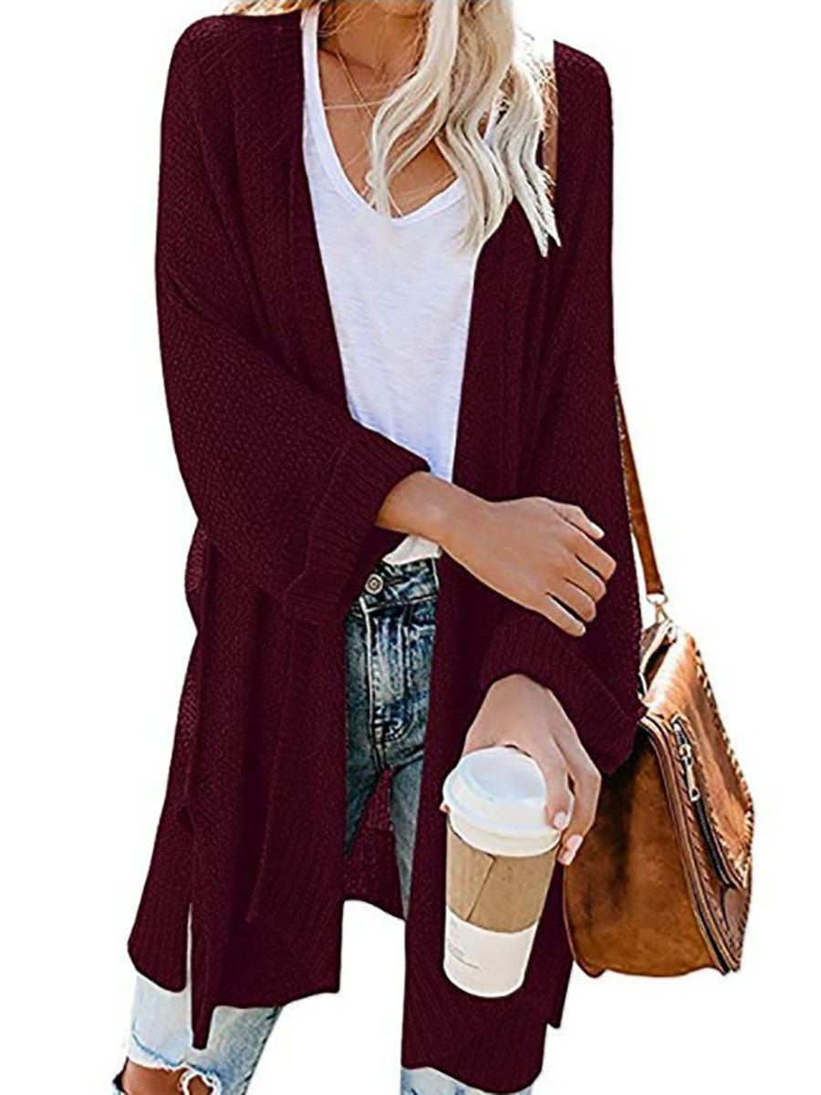 Lunimesd Solid Color Knitted Cardigan(10 colors)