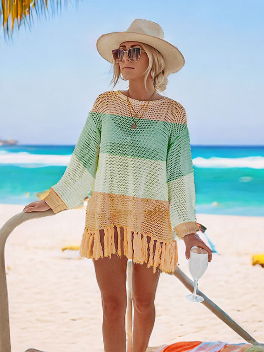 Breathable Beach Bikini Shirt Dress