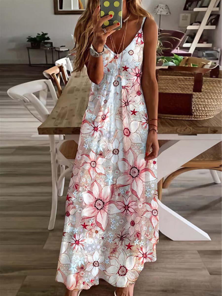 Colorful Printed Dress