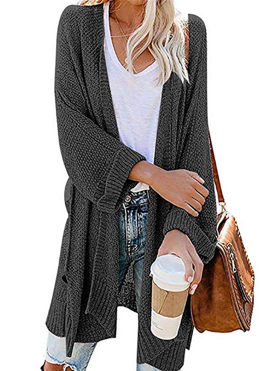 Lunimesd Solid Color Knitted Cardigan(10 colors)